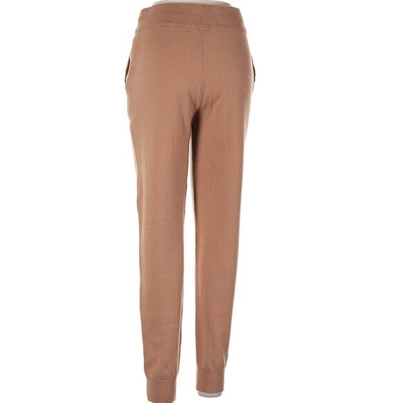 Quince 100% Mongolian Cashmere Joggers Camel Color L - Picture 3 of 6